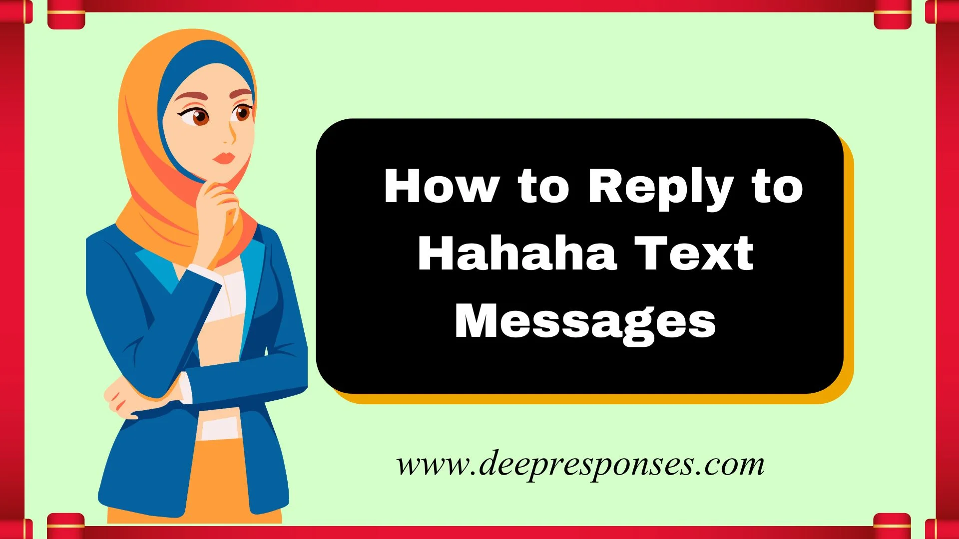 How to Reply to Hahaha Text Messages