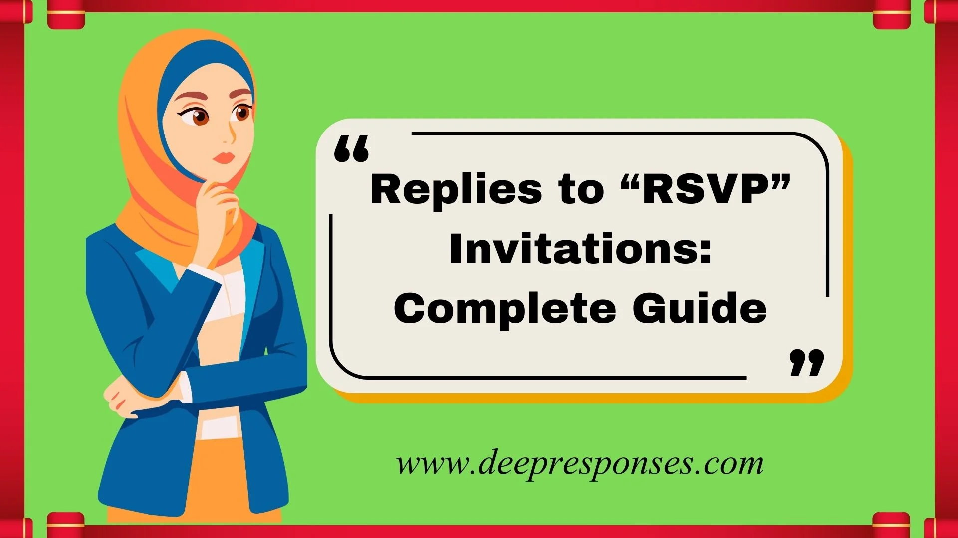 Replies to “RSVP” Invitations: Complete Guide